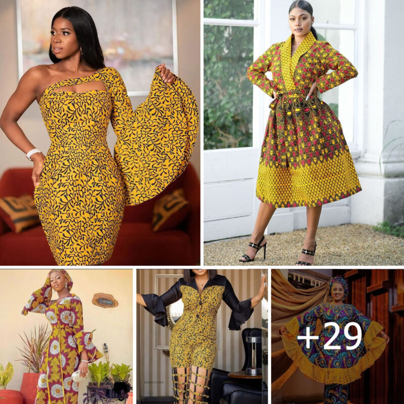 29 PHOTOS: Ankara Outfits To Own The Look This Weekend