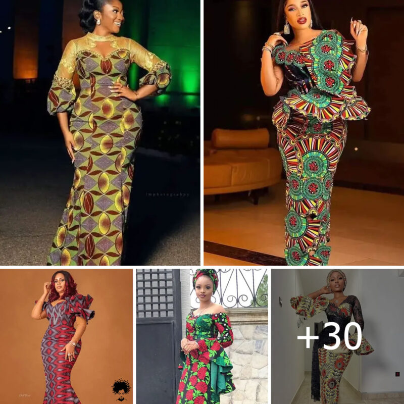 30 PHOTOS: Ankara Dresses For Weekend Fits
