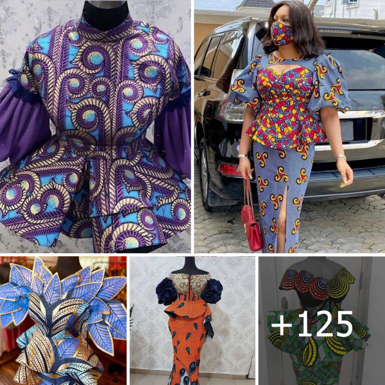 125 PHOTOS: Ankara Tops for Cute Ladies