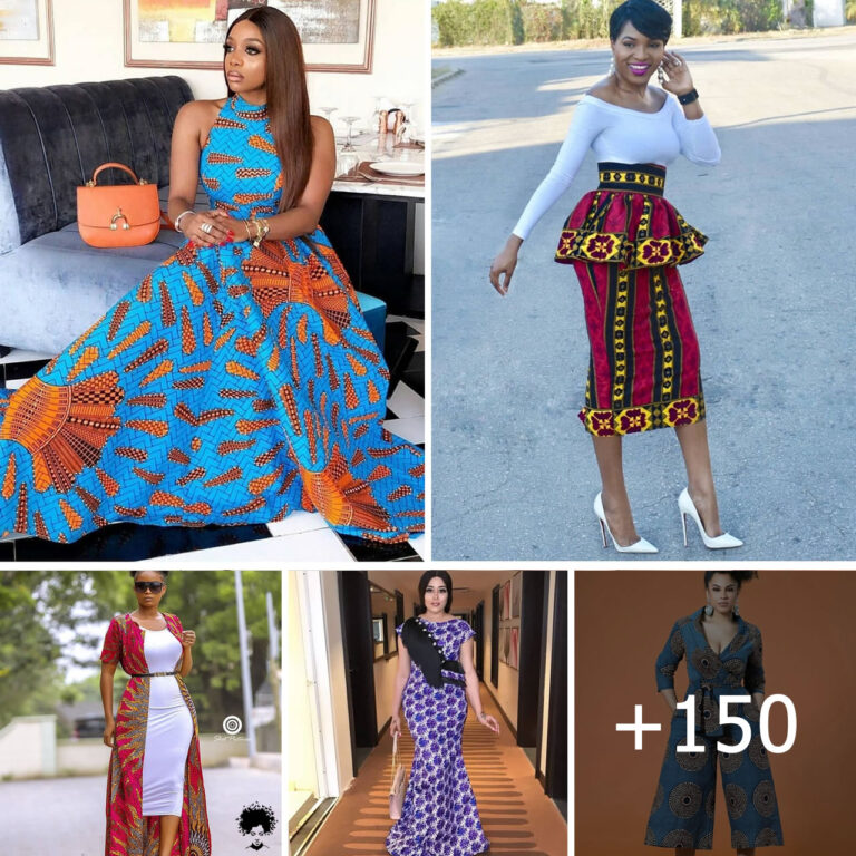 150 PHOTOS: Ankara Styles For Ladies