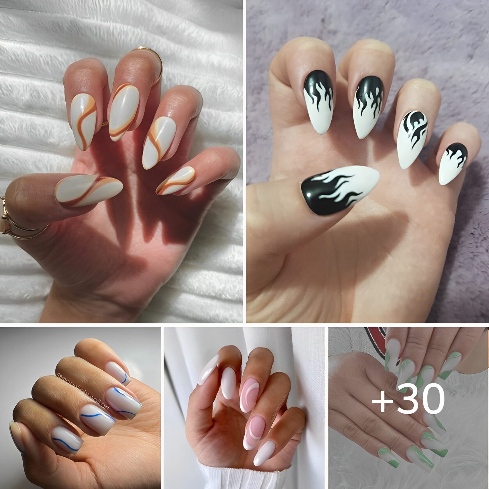 30 Ideas for White Nail Designs in 2024.