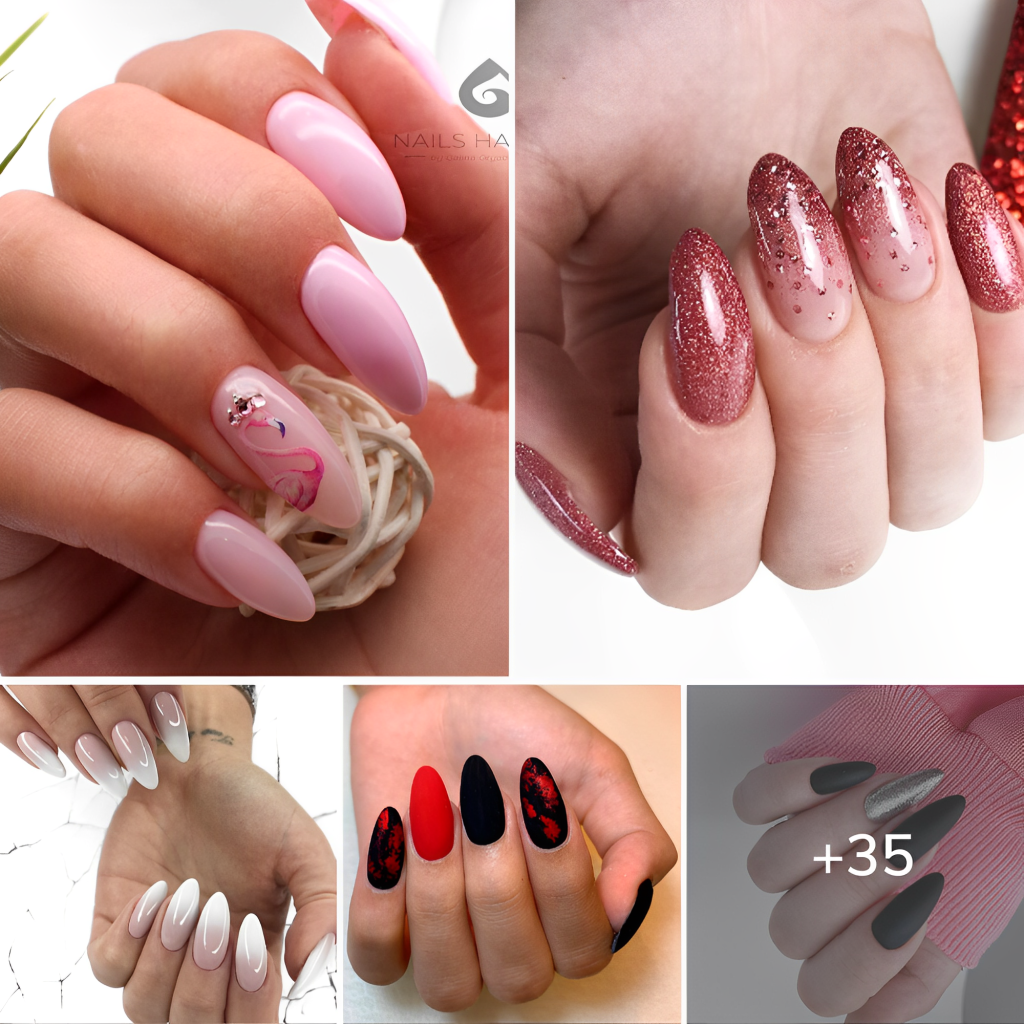 39 Breathtaking Designs For Almond Nails To Refresh Your Look