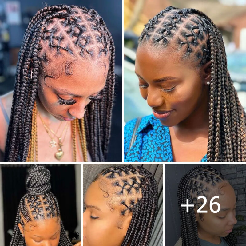26 PHOTOS: Knotless Braids Hairstyles
