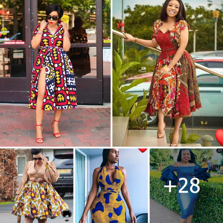 +28 PHOTOS: Classic Ankara Styles For Ladies
