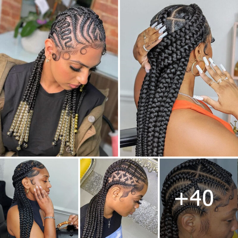 +40 PHOTOS: Stunning African braid styles for women ‎