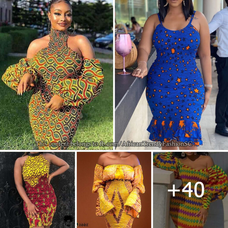 40 Latest Smokey Ankara Styles for Ladies 2024-2025