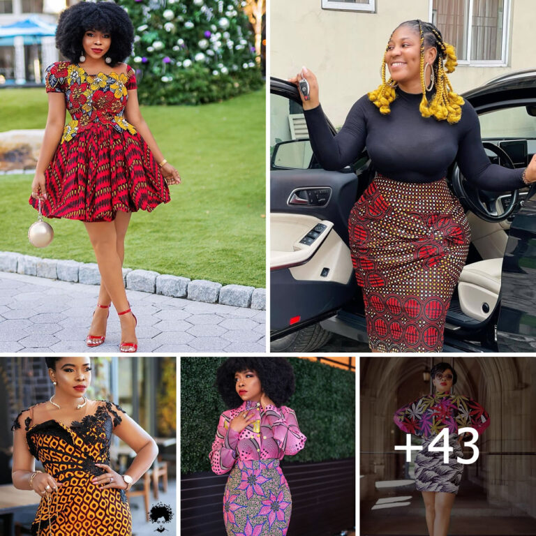 43 PHOTOS: Premium Ankara Dresses For Women