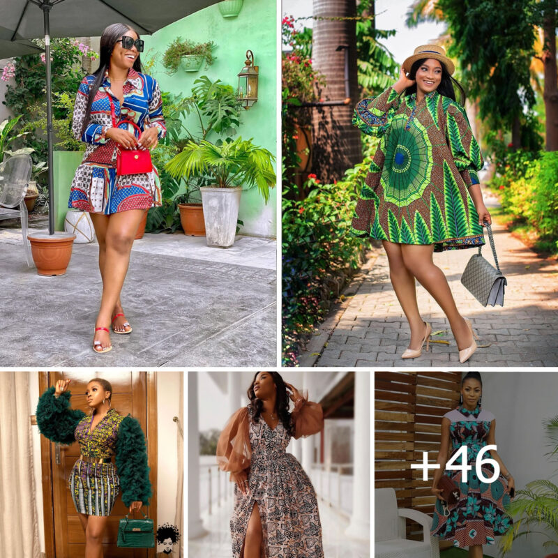 +46 PHOTOS: Trendy Ankara Dresses For Special Days