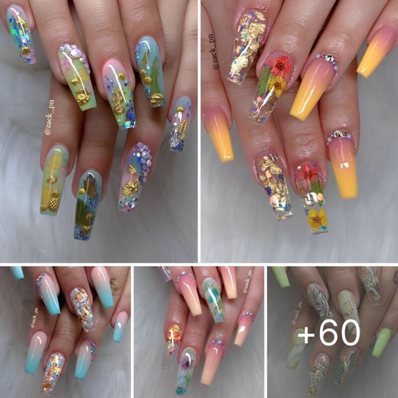 60 Most Popular Coffin Nails Designs
