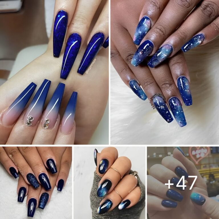 47+ Stunning Blue Nail Designs for a Bold and Beautiful Look