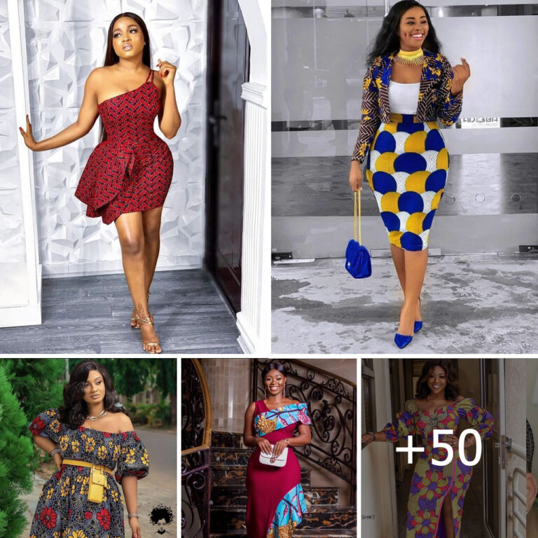 50 PHOTOS: Ankara Styles For Ladies