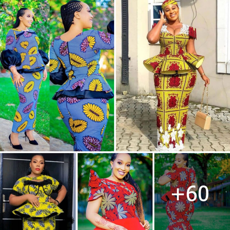 60 PHOTOS: Customized Gowns, Skirt And Blouse Combination Styles, And jumpsuits