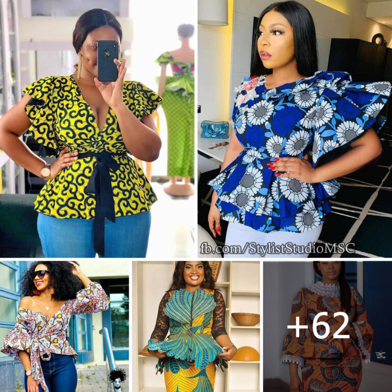 62 PHOTOS: Ankara Skirt & Blouse Styles