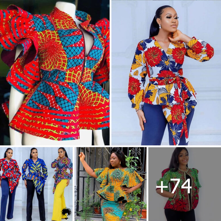 74 PHOTOS: Beautiful Ankara Blouse/Top Styles