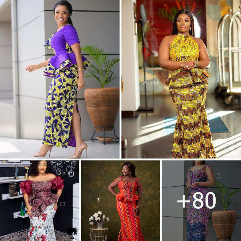 80 PHOTOS: Exclusive Ankara Outfits For Classy Ladies