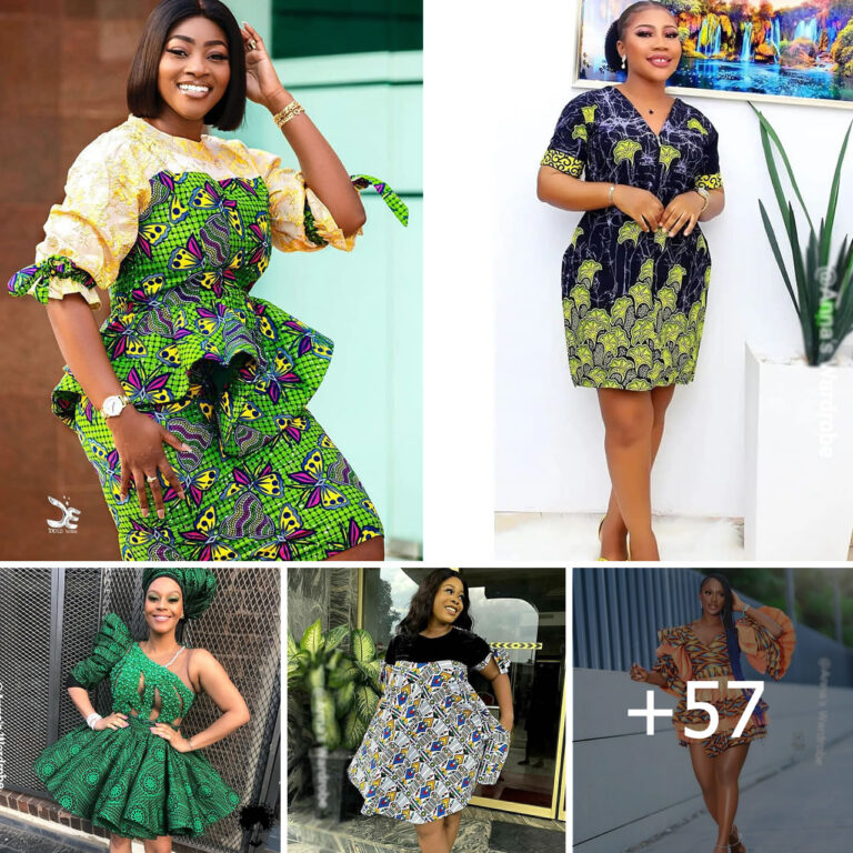 57 PHOTOS: Premium Ankara Dresses For Women 2025