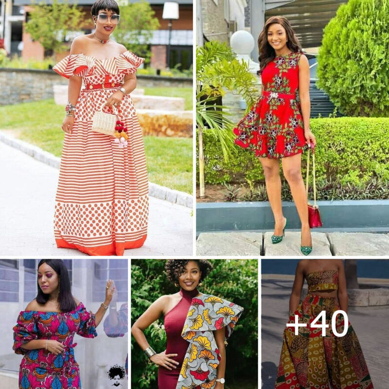 40 PHOTOS: Nice Ankara Styles For Women
