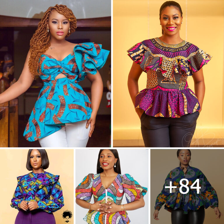 +84 PHOTOS: Beautiful Ankara Styles For Ladies