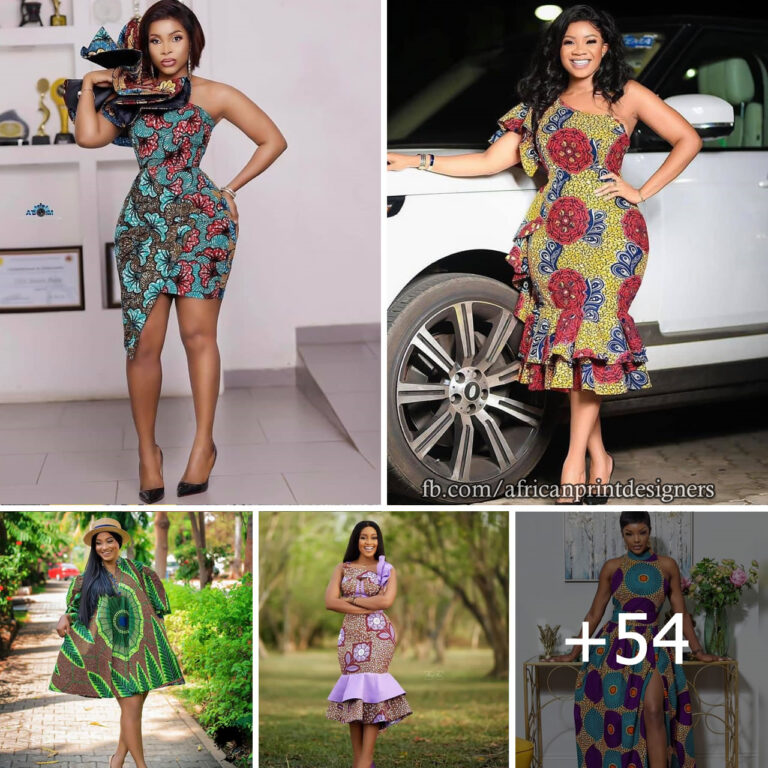 54 PHOTOS: Elegant Ankara Dresses For Ladies