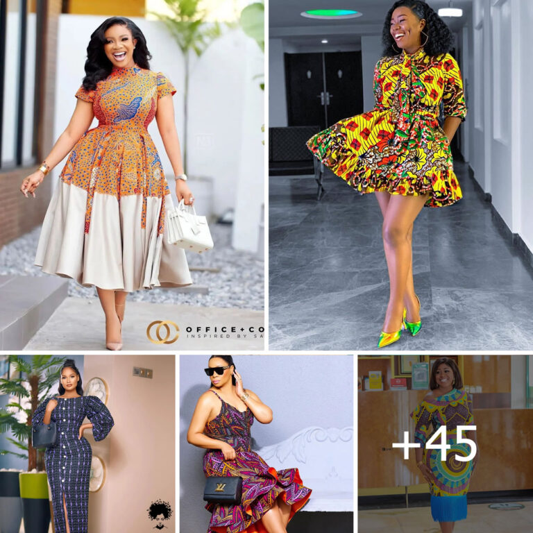 45 PHOTOS: Premium Ankara Outfits For Ladies
