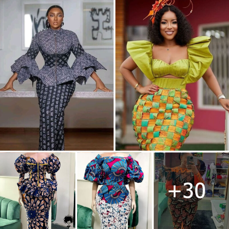 30 PHOTOS: Ankara Skirt and Blouse Styles