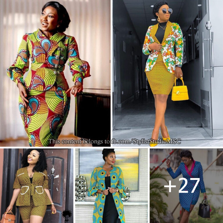 27 PHOTOS: Ankara Jacket Styles For Stylish Ladies