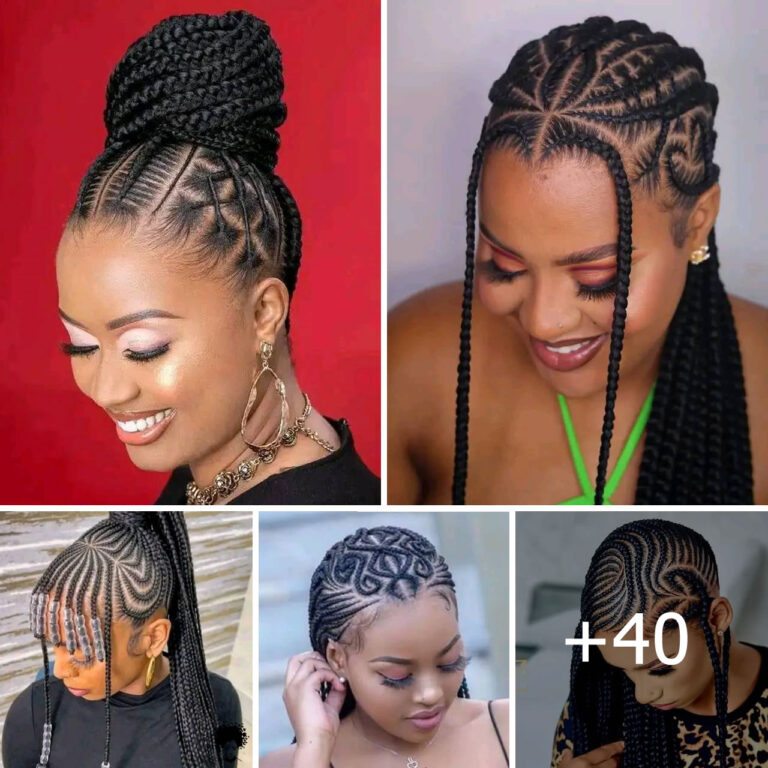 40 PHOTOS: Professional Cornrow Designs For Women