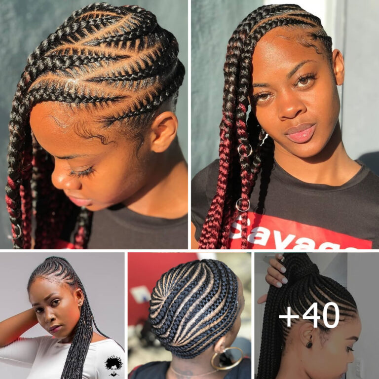 +40 PHOTOS: Professional Cornrow Braid Ideas For Ladies