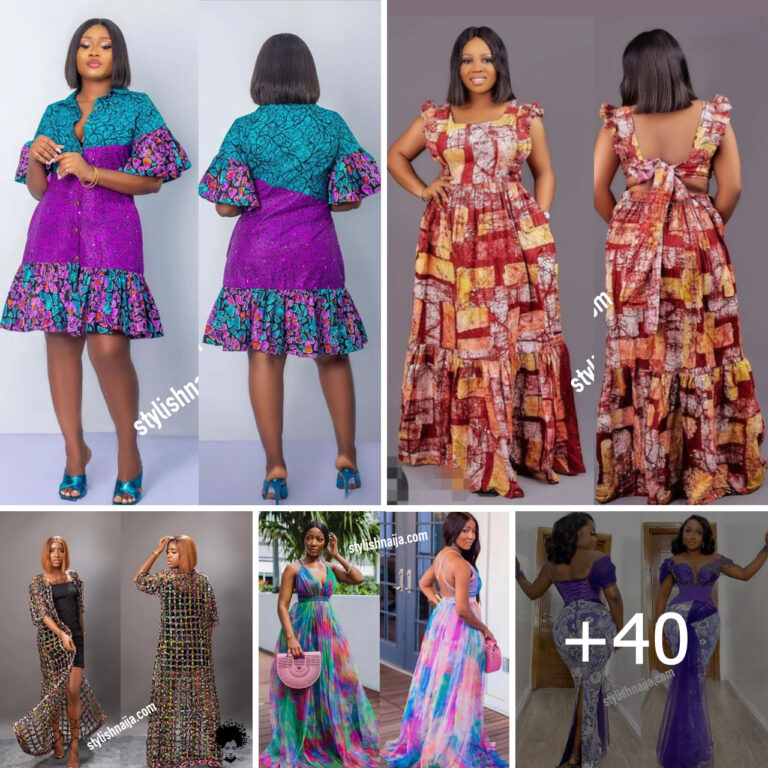 40 PHOTOS: Premium Ankara Dresses For Ladies