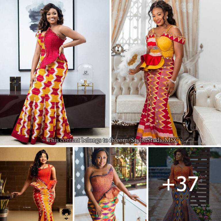 37 PHOTOS: Check Out These Nice-Looking Ankara Kente Styles