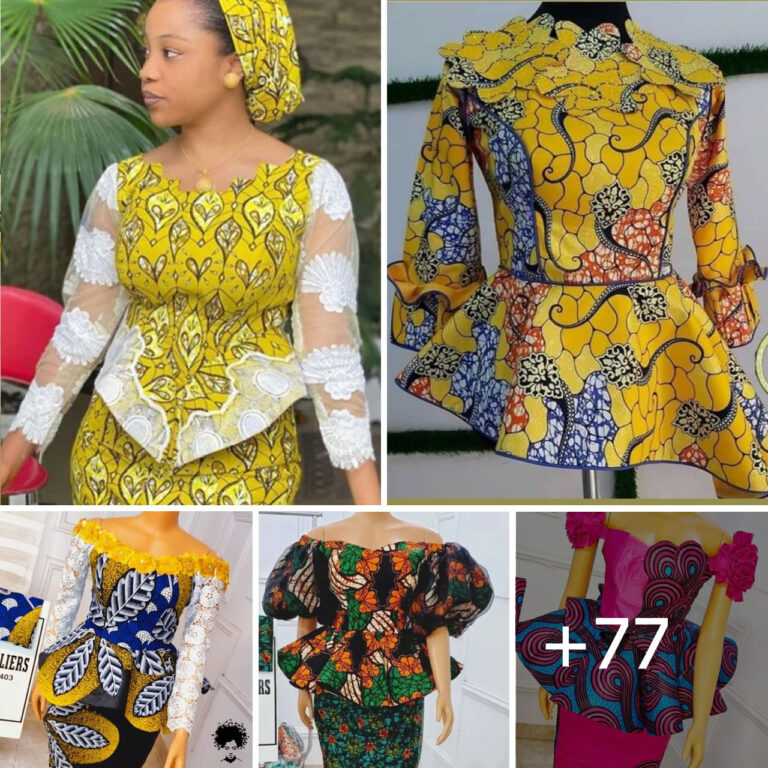 77 PHOTOS: Cute Ankara Looks For Stylish Ladies