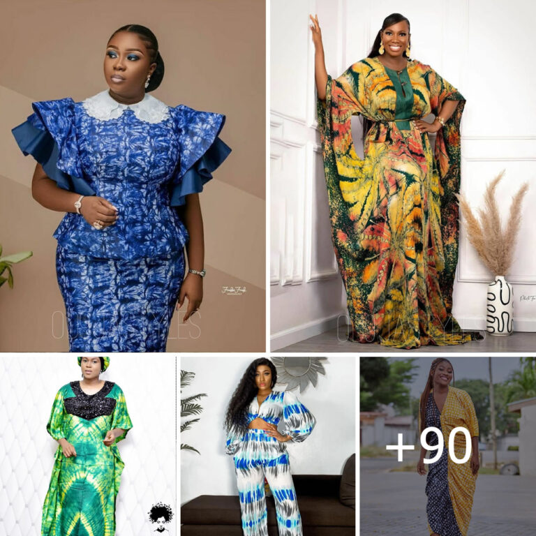 90 PHOTOS: Adire Designs for Fashionable and Stylish Women