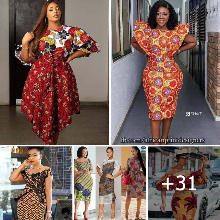 31 PHOTOS: Luxury Ankara Church Outfit