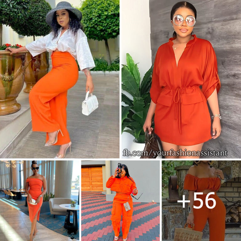 Citrus Chic: Celebrating the Luminous and Lively Shades of Orange in Women’s Fashion
