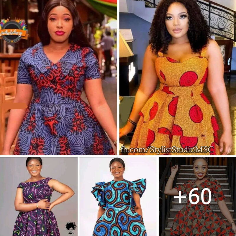 Simple African dress Styles