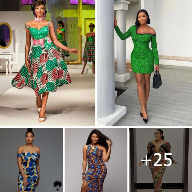 25 PHOTOS: Ankara Outfits For Wedding Guests