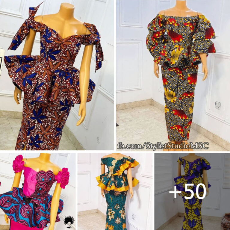 50 PHOTOS: Ankara Skirts And Blouses