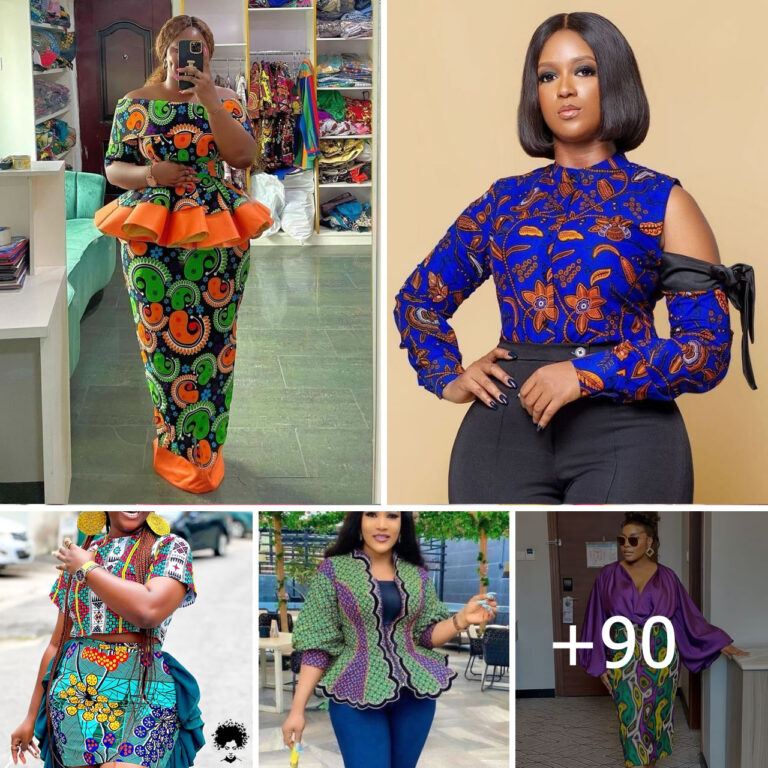 90 PHOTOS: Stylish Ankara Tops for Your Skirt and Trousers