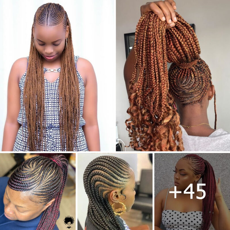 45 PHOTOS: Neat Cornrow Hairstyles For Women