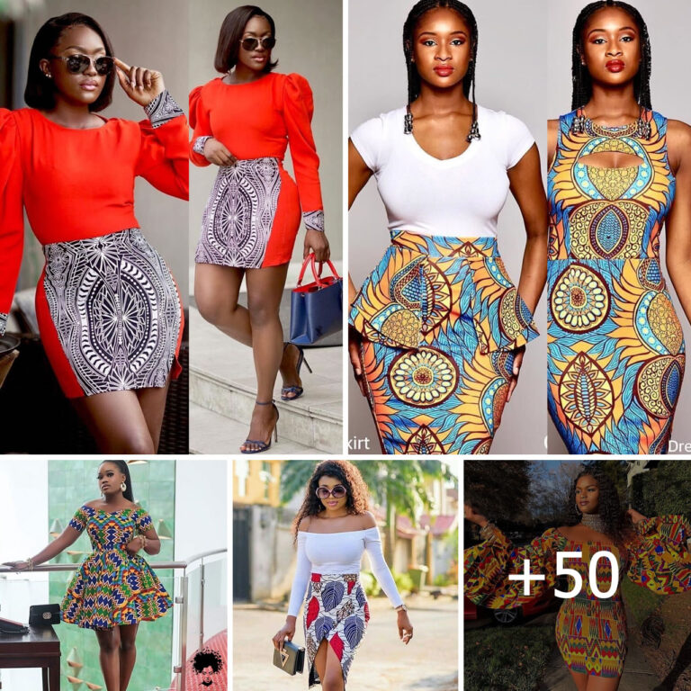 50 PHOTOS:  Stunning Ankara Looks for Women