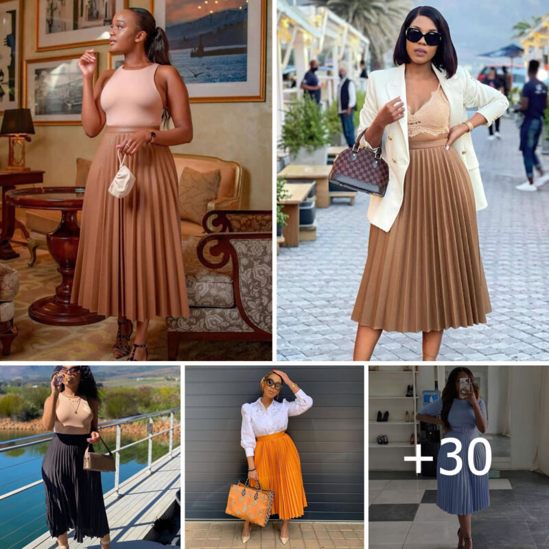 Back in the Spotlight: The Trend of Pleated Skirts