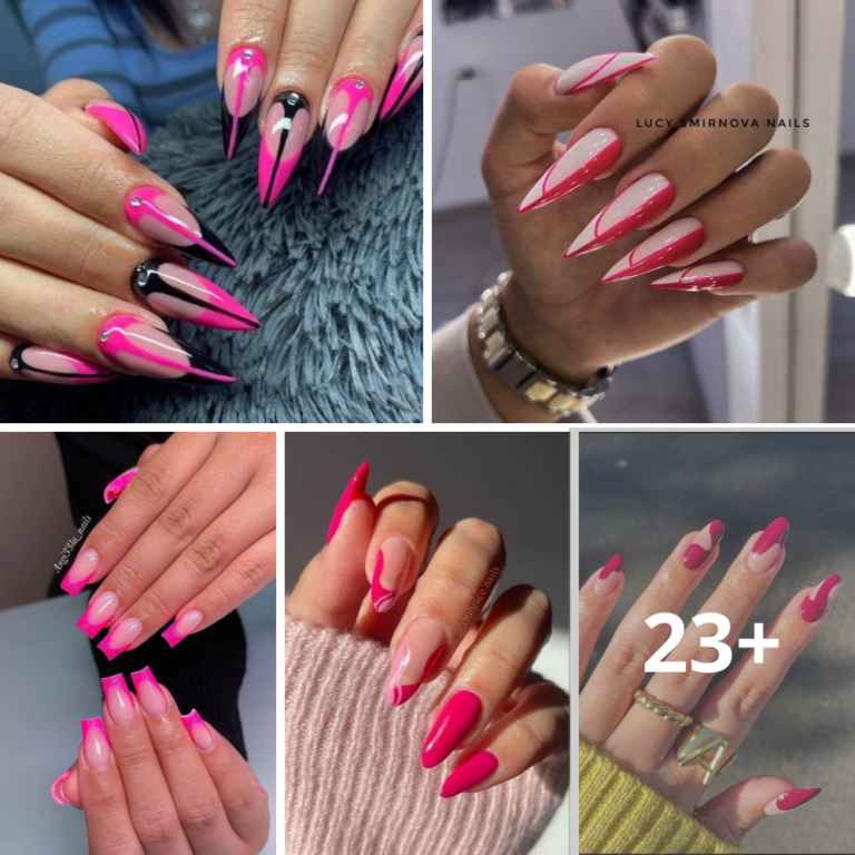 50 Incredibly Gorgeous Pink French Tip Nails to Experiment With!