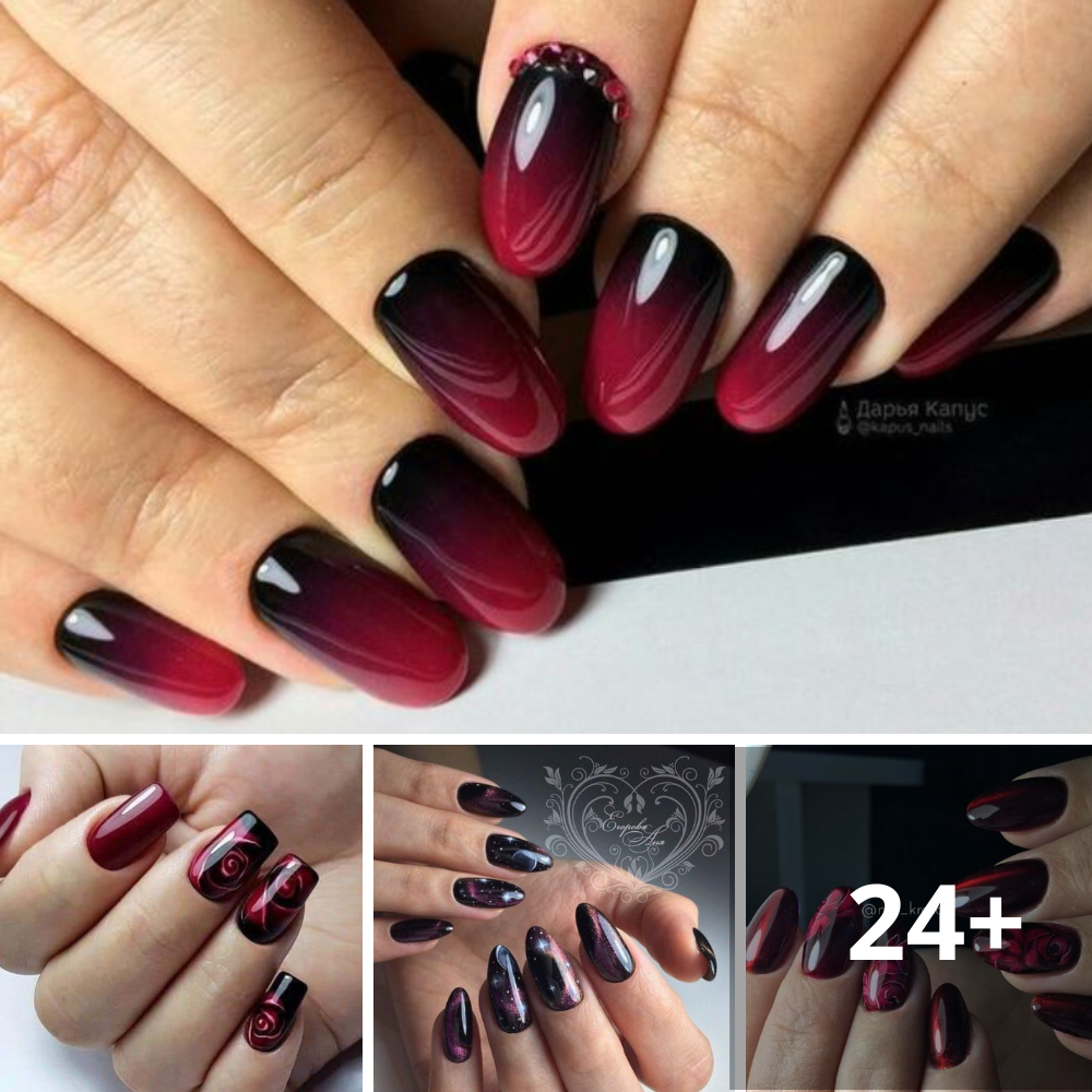 88+ of our amazing red and black nail art ideas for this summer!