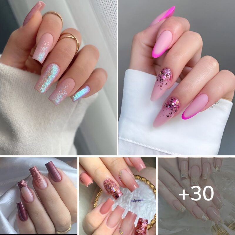 30 Gorgeous Glitter Nails Ideas To Shine All Year Round