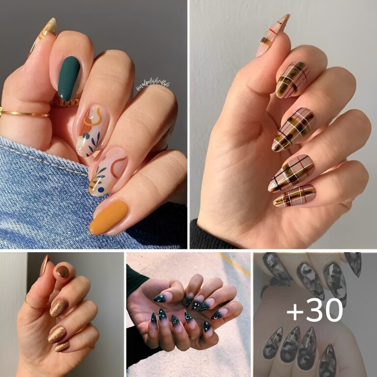 The 30+ Prettiest Fall Nails Of 2023 | Trending Fall Nail Designs
