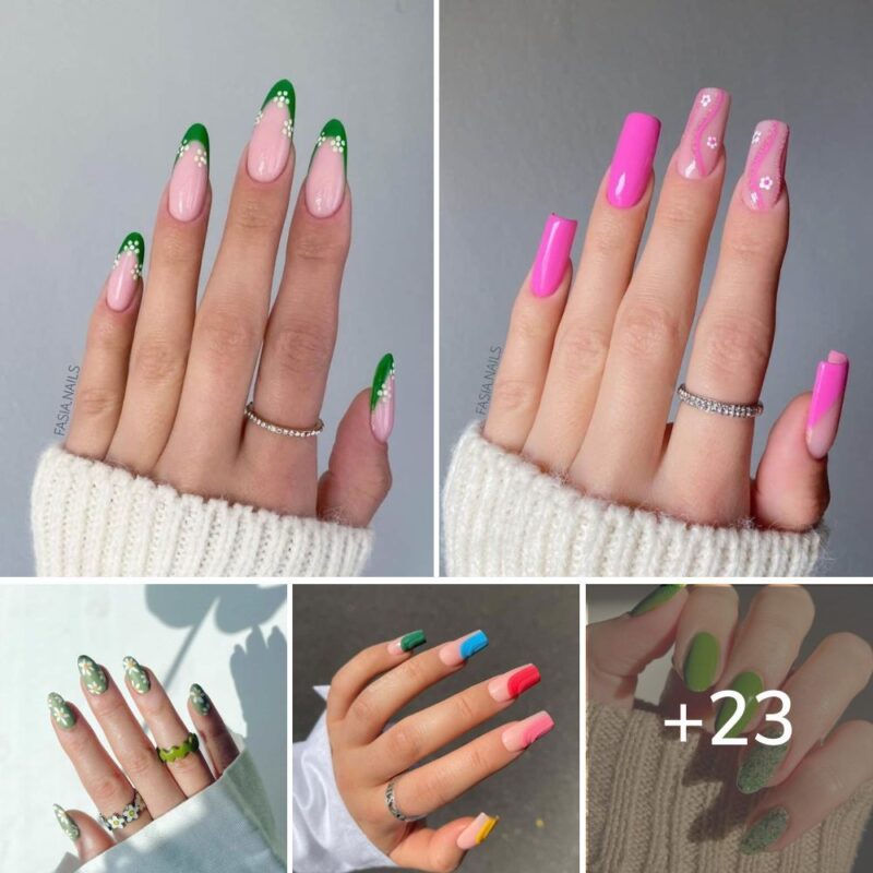 23 stunning spring nail designs and spring nails you have to copy this year