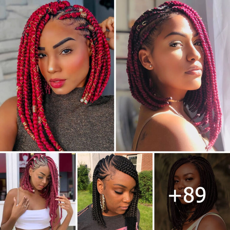 89 Hottest Bob Braids You Should Try This Year
