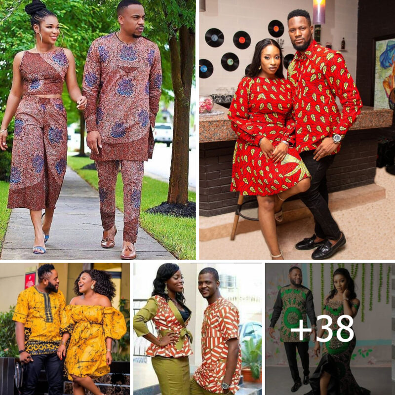 Amazing Ways To Rock Beautiful Ankara Styles With Spouse.