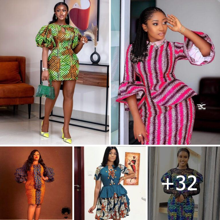+32 PHOTOS: Elegant Ankara Looks For Women