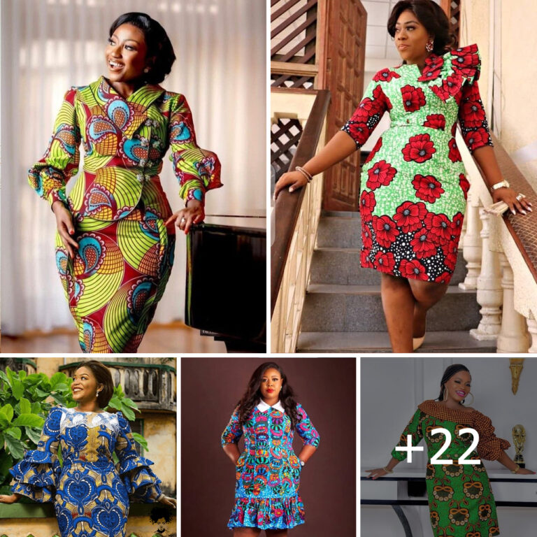 22 PHOTOS: Nice Ankara Dresses For Women
